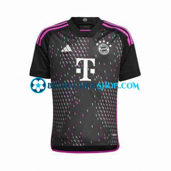 Camiseta de Fútbol Bayern de Múnich 2023-2024 Segunda Equipación Manga Corta Hombre