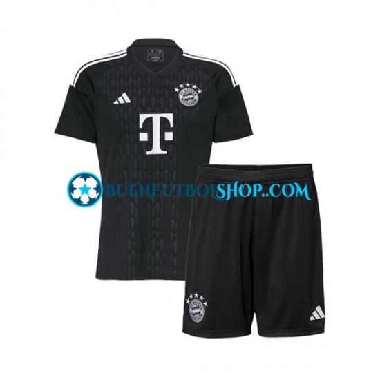 Camiseta de Fútbol Bayern de Múnich Portero 2023-2024 Primera Equipación Manga Corta Niño