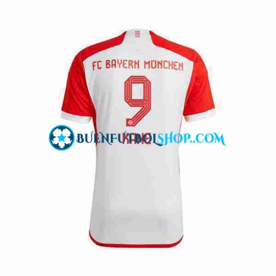 Camiseta de Fútbol Bayern de Múnich Harry Kane 9 2023-2024 Primera Equipación Manga Corta Hombre