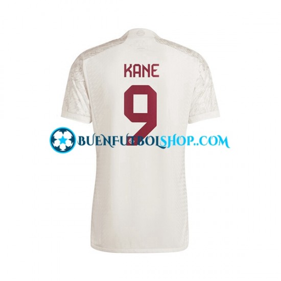 Camiseta de Fútbol Bayern de Múnich Harry Kane 9 2023-2024 Tercera Equipación Manga Corta Hombre