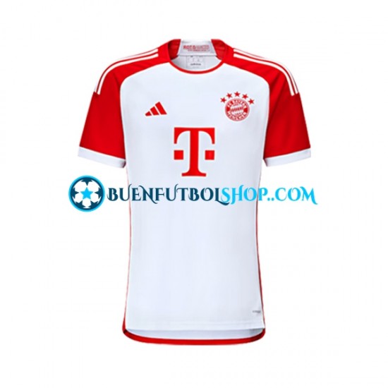 Camiseta de Fútbol Bayern de Múnich 2023-2024 Primera Equipación Manga Corta Hombre