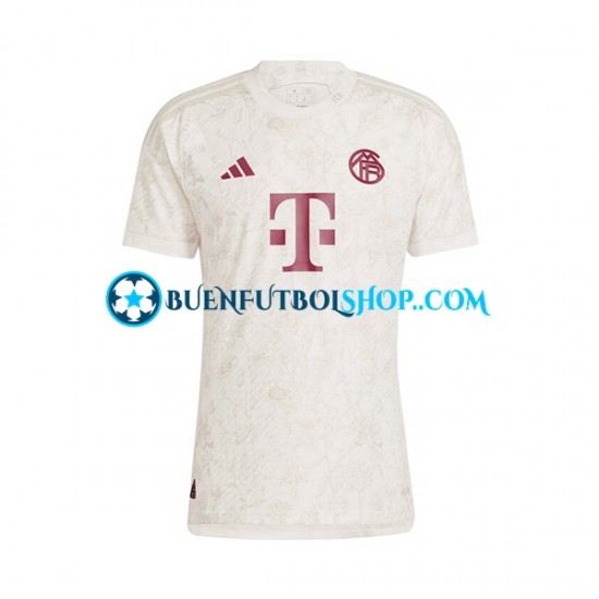 Camiseta de Fútbol Bayern de Múnich 2023-2024 Tercera Equipación Manga Corta Hombre