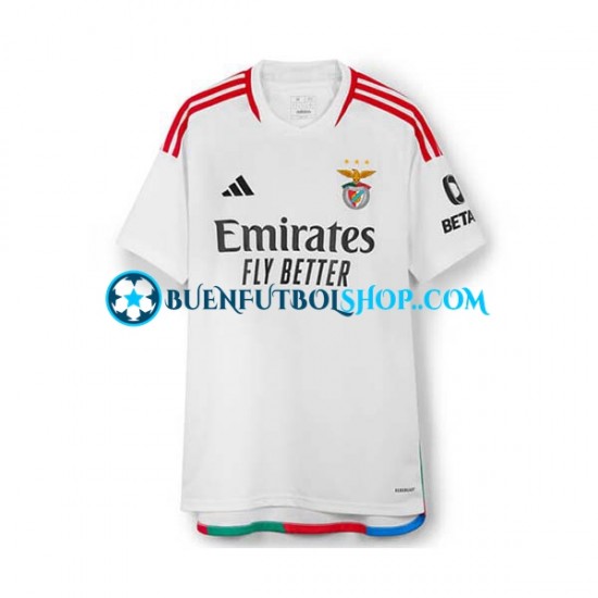 Camiseta de Fútbol Benfica 2023-2024 Tercera Equipación Manga Corta Hombre