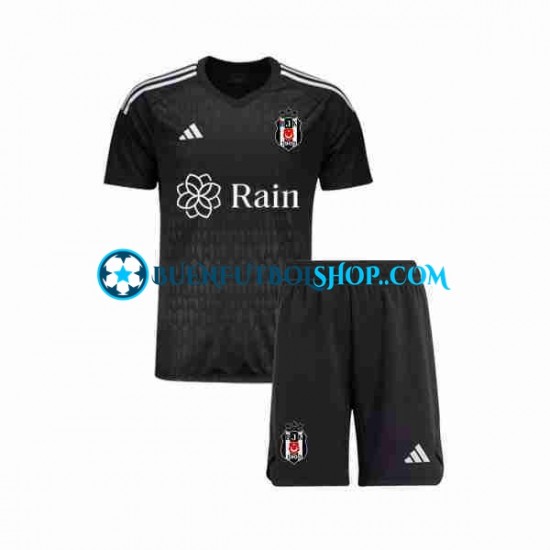 Camiseta de Fútbol Besiktas Portero 2023-2024 Primera Equipación Manga Corta Niño