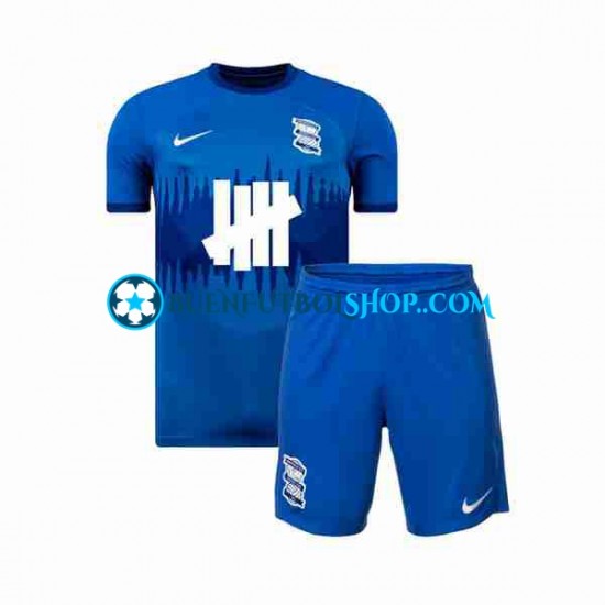 Camiseta de Fútbol Birmingham City 2023-2024 Primera Equipación Manga Corta Niño