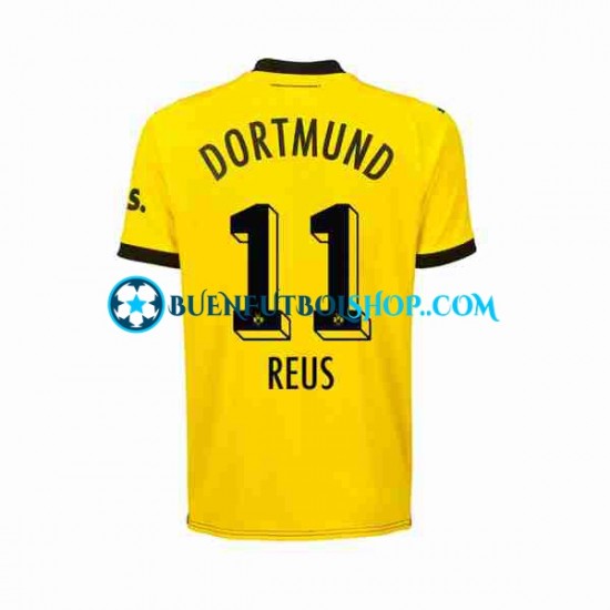 Camiseta de Fútbol Borussia Dortmund Marco Reus 11 2023-2024 Primera Equipación Manga Corta Hombre