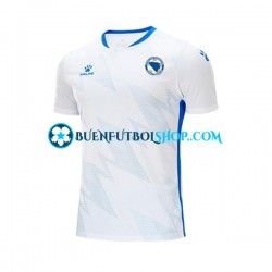 Camiseta de Fútbol Bosnia y Herzegovina 2023 Segunda Equipación Manga Corta Hombre