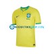 Camiseta de Fútbol Brasil World Cup 2022 Primera Equipación Manga Corta Hombre