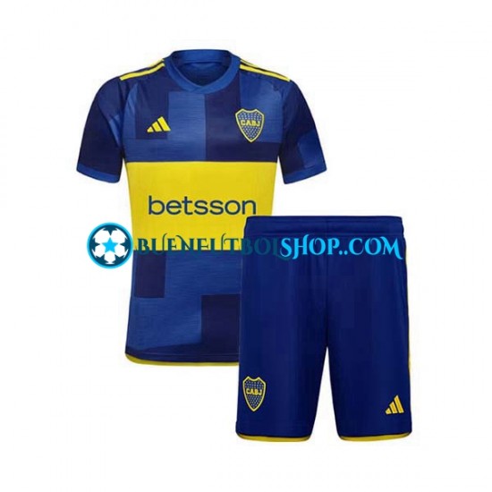 Camiseta de Fútbol CA Boca Juniors 2023-2024 Primera Equipación Manga Corta Niño