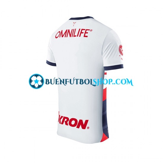 Camiseta de Fútbol CD Guadalajara 2023-2024 Segunda Equipación Manga Corta Hombre