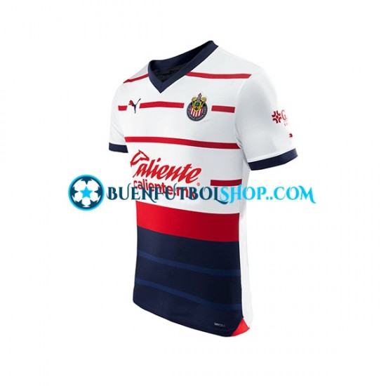 Camiseta de Fútbol CD Guadalajara 2023-2024 Segunda Equipación Manga Corta Hombre