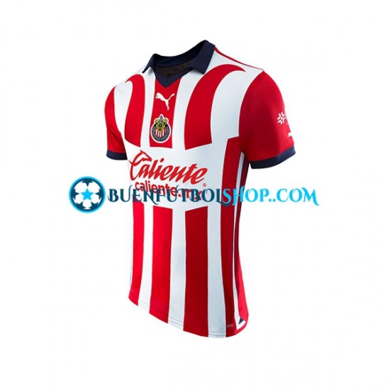 Camiseta de Fútbol CD Guadalajara 2023-2024 Primera Equipación Manga Corta Hombre