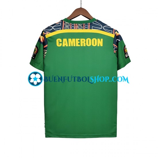 Camiseta de Fútbol Camerún Special 2022 Segunda Equipación Manga Corta Hombre