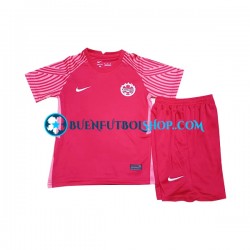 Camiseta de Fútbol Canadá World Cup 2022 Primera Equipación Manga Corta Niño Camiseta de Fútbol Canadá World Cup 2022 Primera Equipación Manga Corta Niño