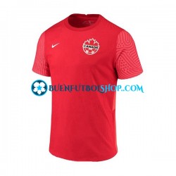 Camiseta de Fútbol Canadá World Cup 2022 Primera Equipación Manga Corta Hombre Camiseta de Fútbol Canadá World Cup 2022 Primera Equipación Manga Corta Hombre