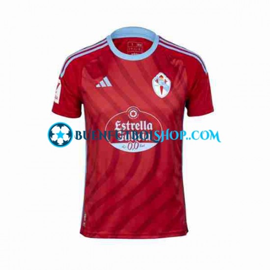 Camiseta de Fútbol Celta de Vigo 2023-2024 Segunda Equipación Manga Corta Hombre