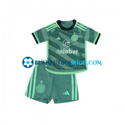 Camiseta de Fútbol Celtic 2023-2024 Tercera Equipación Manga Corta Niño