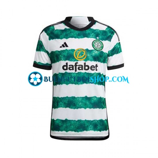 Camiseta de Fútbol Celtic 2023-2024 Primera Equipación Manga Corta Hombre