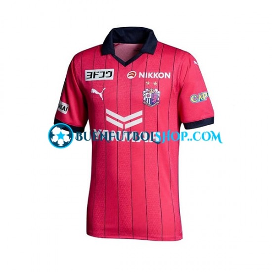 Camiseta de Fútbol Cerezo Osaka 2023 Primera Equipación Manga Corta Hombre