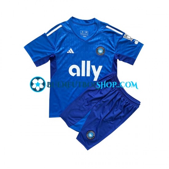 Camiseta de Fútbol Charlotte FC Portero 2023 Segunda Equipación Manga Corta Niño