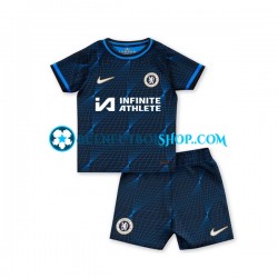 Camiseta de Fútbol Chelsea 2023-2024 Segunda Equipación Manga Corta