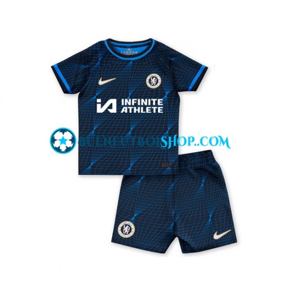 Camiseta de Fútbol Chelsea 2023-2024 Segunda Equipación Manga Corta