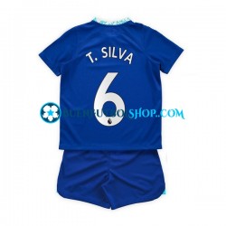 Camiseta de Fútbol Chelsea T. Silva 6 2022-2023 Primera Equipación Manga Corta Niño Camiseta de Fútbol Chelsea T. Silva 6 2022-2023 Primera Equipación Manga Corta Niño