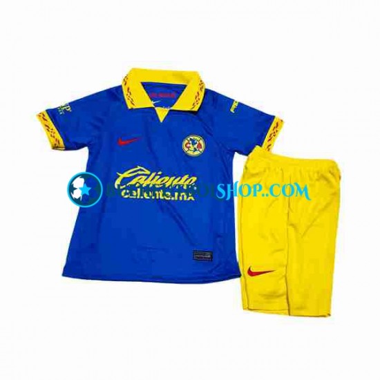 Camiseta de Fútbol Club América 2023-2024 Segunda Equipación Manga Corta Niño