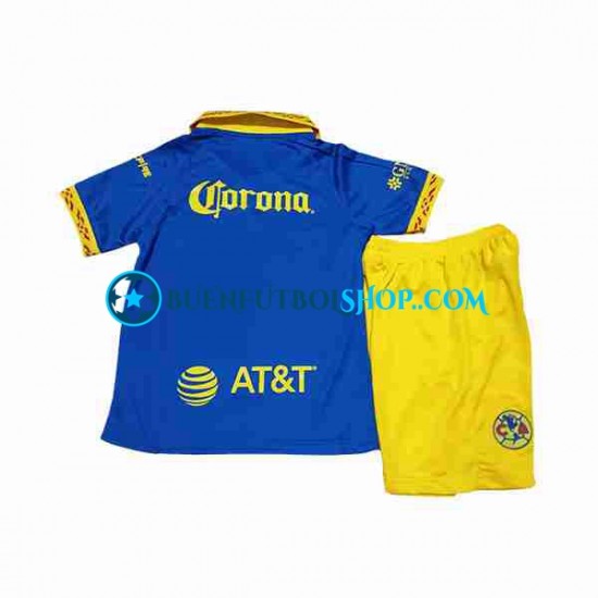 Camiseta de Fútbol Club América 2023-2024 Segunda Equipación Manga Corta Niño