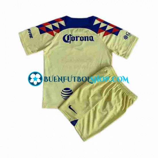 Camiseta de Fútbol Club América 2023-2024 Primera Equipación Manga Corta Niño