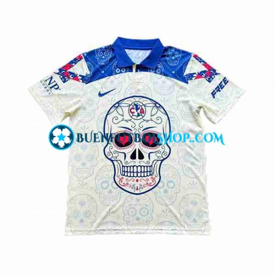 Camiseta de Fútbol Club América Day of the Dead 2023-2024 Segunda Equipación Manga Corta Hombre