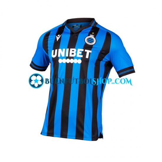 Camiseta de Fútbol Club Brugge 2022-2023 Primera Equipación Manga Corta Hombre