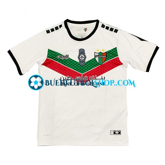 Camiseta de Fútbol Club Deportivo Palestino 2022-2023 Tercera Equipación Manga Corta Hombre