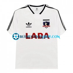 Camiseta de Fútbol Colo-Colo Retro 1991 Primera Equipación Manga Corta Hombre