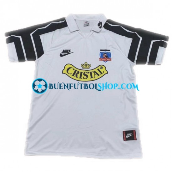 Camiseta de Fútbol Colo-Colo Retro 1995 Primera Equipación Manga Corta Hombre