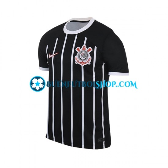 Camiseta de Fútbol Corinthians 2023 Segunda Equipación Manga Corta Hombre