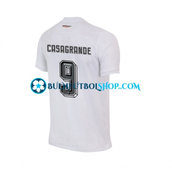 Camiseta de Fútbol Corinthians Yuri Alberto 9 2023 Primera Equipación Manga Corta Hombre