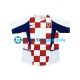 Camiseta de Fútbol Croacia 2002 Primera Equipación Manga Corta Hombre