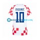 Camiseta de Fútbol Croacia Modric 10 World Cup 2022 Primera Equipación Manga Corta Hombre