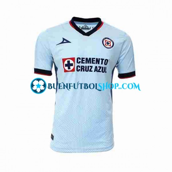 Camiseta de Fútbol Cruz Azul 2023-2024 Segunda Equipación Manga Corta Hombre