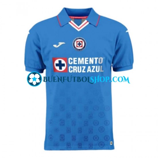 Camiseta de Fútbol Cruz Azul 2022-2023 Primera Equipación Manga Corta Hombre