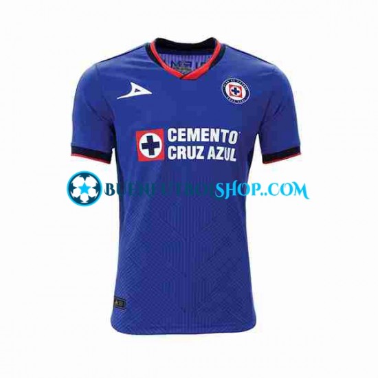 Camiseta de Fútbol Cruz Azul 2023-2024 Primera Equipación Manga Corta Hombre