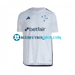 Camiseta de Fútbol Cruzeiro 2023 Segunda Equipación Manga Corta Hombre