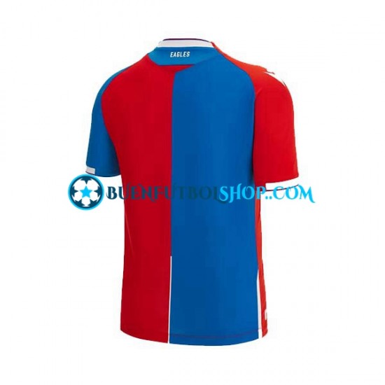 Camiseta de Fútbol Crystal Palace 2023-2024 Primera Equipación Manga Corta Hombre