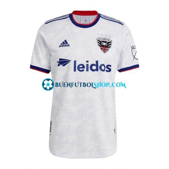 Camiseta de Fútbol DC United 2022 Segunda Equipación Manga Corta Hombre