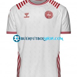 Camiseta de Fútbol Dinamarca Special World Cup 2022 Segunda Equipación Manga Corta Hombre Camiseta de Fútbol Dinamarca Special World Cup 2022 Segunda Equipación Manga Corta Hombre
