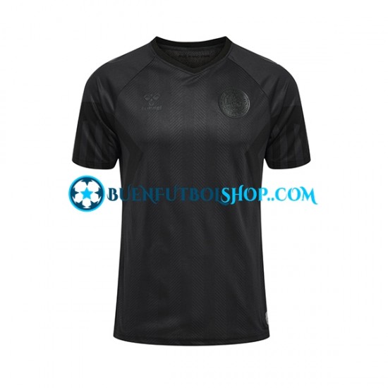 Camiseta de Fútbol Dinamarca World Cup 2022 Tercera Equipación Manga Corta Hombre