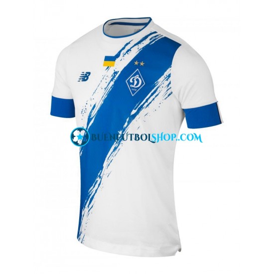 Camiseta de Fútbol Dynamo Kyiv 2022-2023 Primera Equipación Manga Corta Hombre