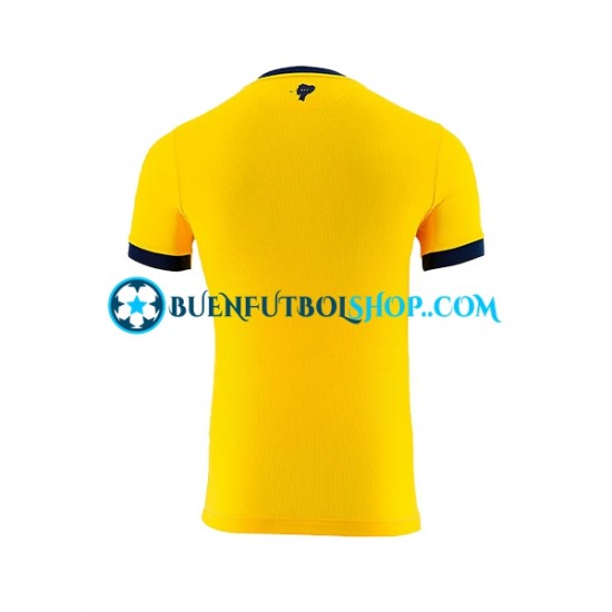 Camiseta de Fútbol Ecuador World Cup 2022 Primera Equipación Manga Corta Hombre