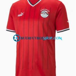 Camiseta de Fútbol Egipto 2022 Primera Equipación Manga Corta Hombre